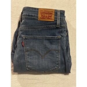 Levi's 721 Jeans Women's 30 High Rise Skinny Denim Blue Jeans